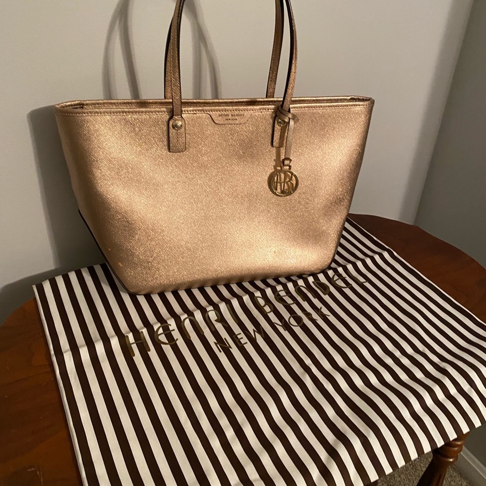 Henri Bendel Rose Gold & Sparkly Tote 💕 - Picture 10 of 10